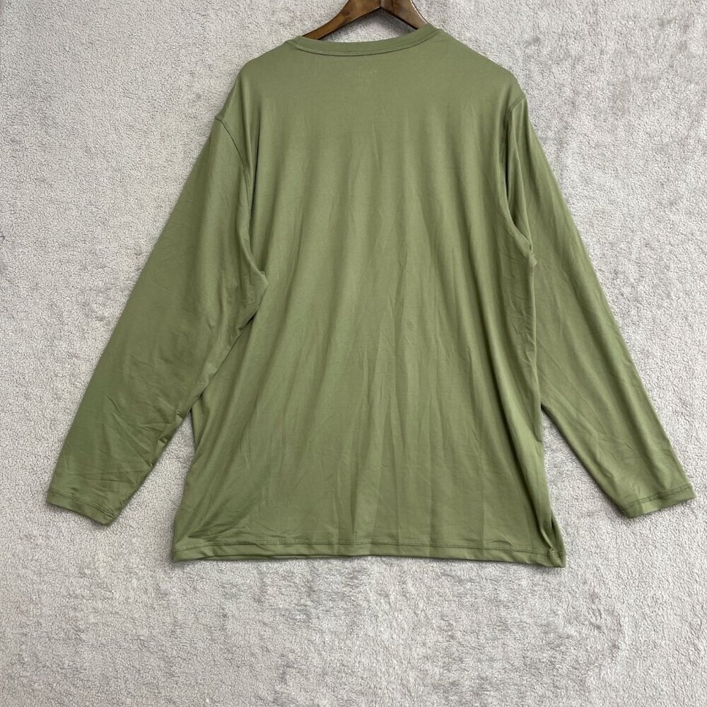 NEW Hang Ten Men's XL UV Protection Long Sleeve Tee Green - Picture 4 of 10